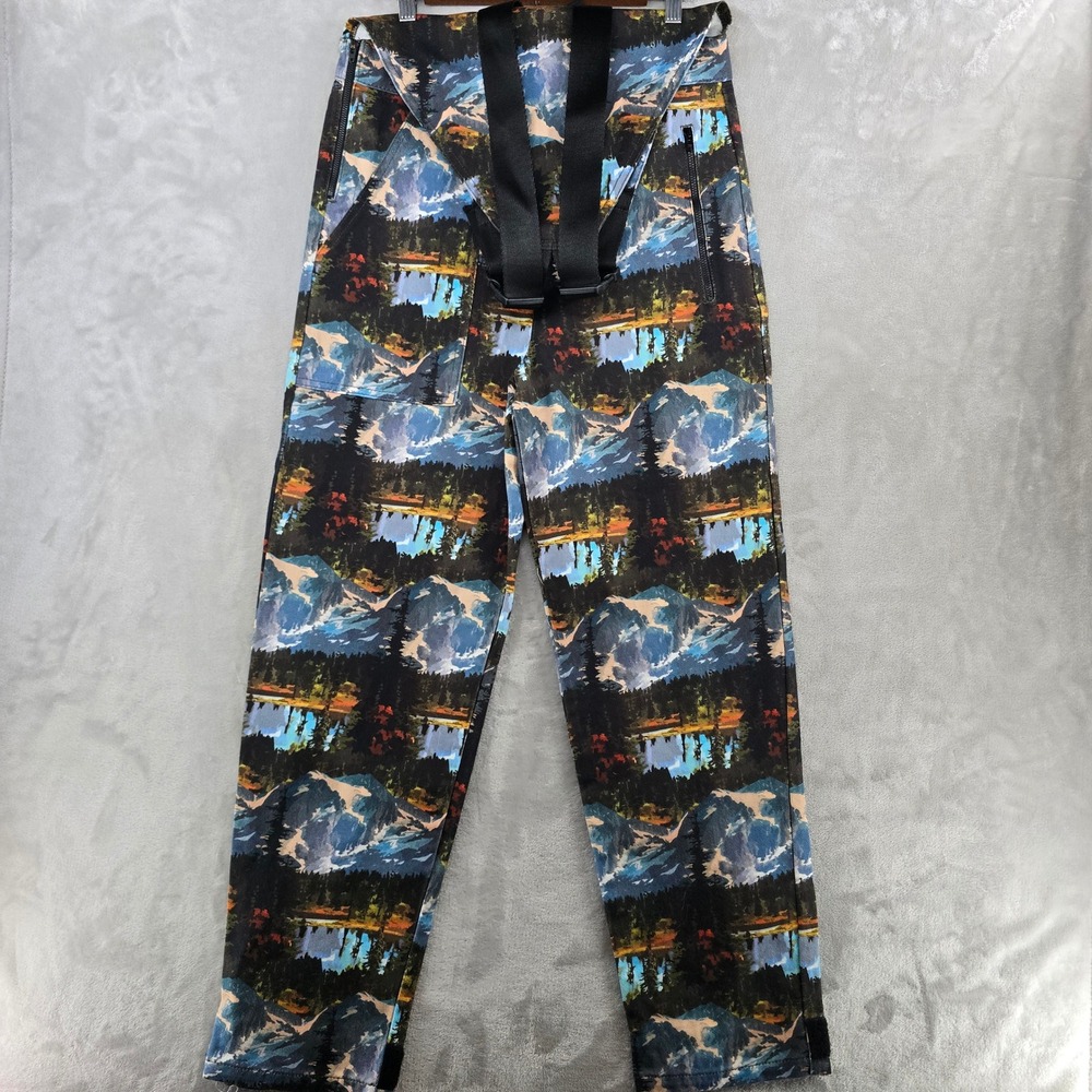 Lazy Oaf Wilderness Wading Dungarees Overalls unisex size XS canvas